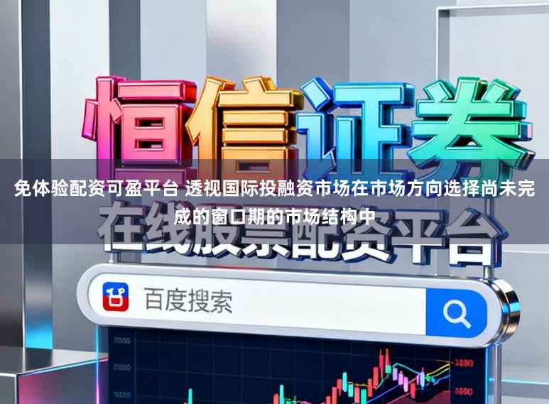 免体验配资可盈平台 透视国际投融资市场在市场方向选择尚未完成的窗口期的市场结构中