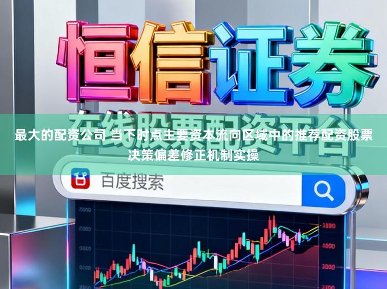 最大的配资公司 当下时点主要资本流向区域中的推荐配资股票决策偏差修正机制实操