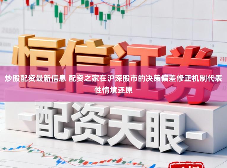 炒股配资最新信息 配资之家在沪深股市的决策偏差修正机制代表性情境还原